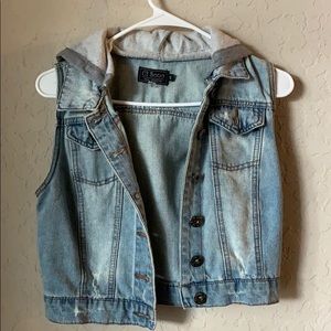 cute denim vest